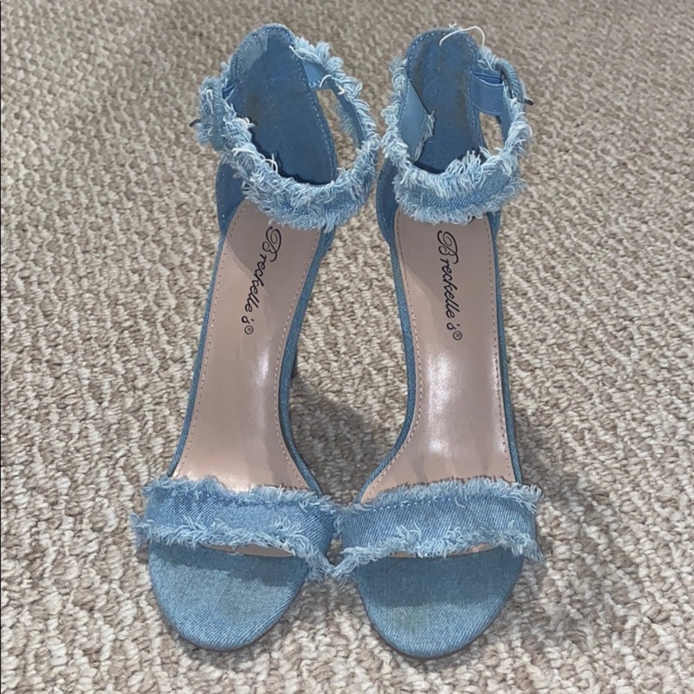 Denim Heels